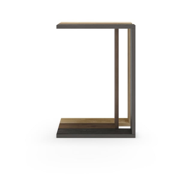 Tárolóasztal tölgyfa dekorral 40x30 cm Macha – Marckeric-image-4