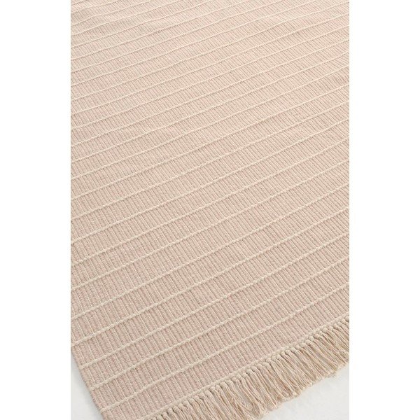 Bézs kézi szövésű pamut futószőnyeg 80x150 cm Irma – Jotex-image-4
