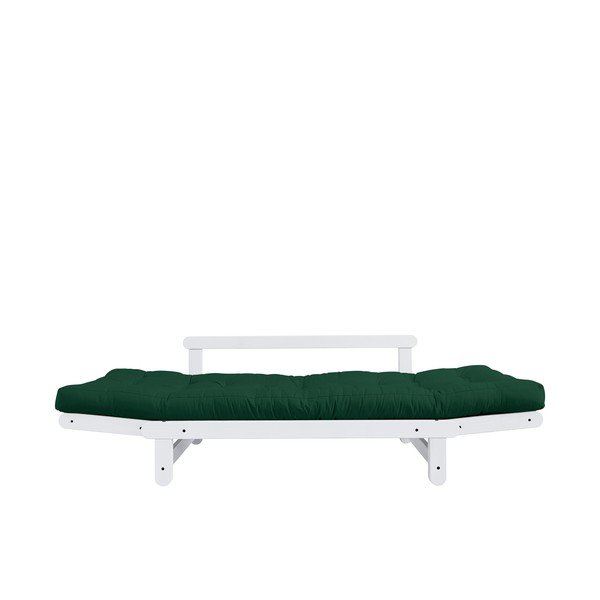 Beat White/Forest Green kinyitható kanapé - Karup Design-image-4