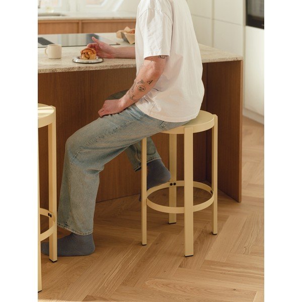 Sárga acél ülőke Doon – noo.ma-image-1