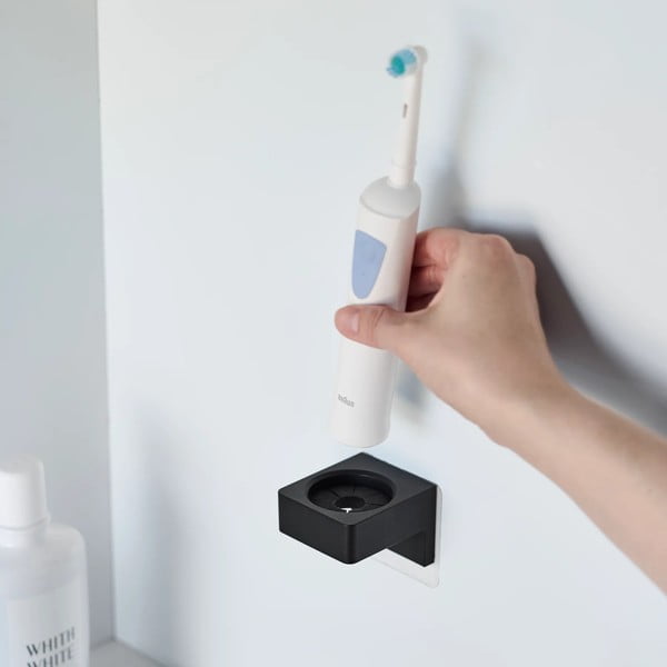 Fekete műanyag multifunkciós tartó Film Hook – YAMAZAKI-image-3