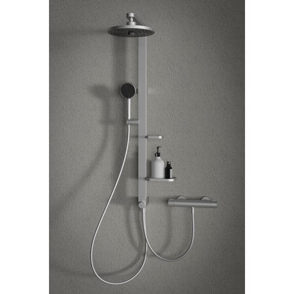 Matt ezüstszínű műanyag zuhanyfej ALU+ – Ideal Standard-image-2