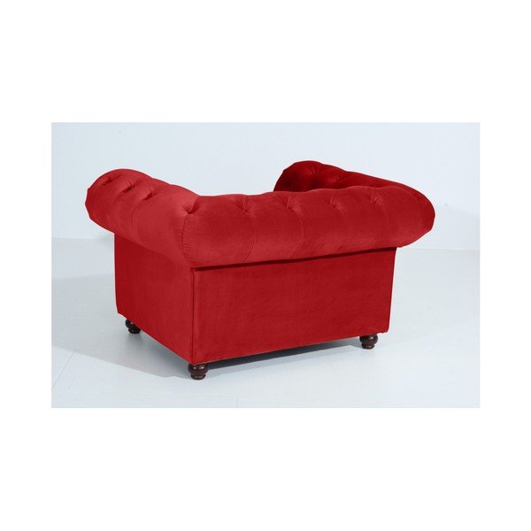 Orleans Velvet piros fotel - Max Winzer-image-3