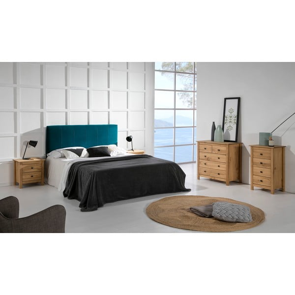 Berna natúr 4 fiókos komód tömör borovi fenyőből - Marckeric-image-1