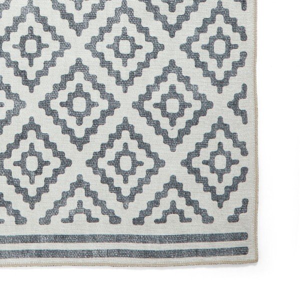 Szürke mosható futószőnyeg 76x230 cm Coral Grey – Think Rugs-image-4