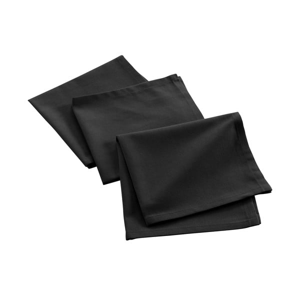 Textil szalvéta szett 3 db-os 40x40 cm Mistral – douceur d'intérieur