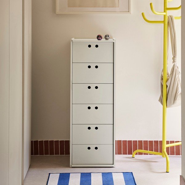 Krémszínű szekrény 40x118x40 cm Wally – Teulat-image-1