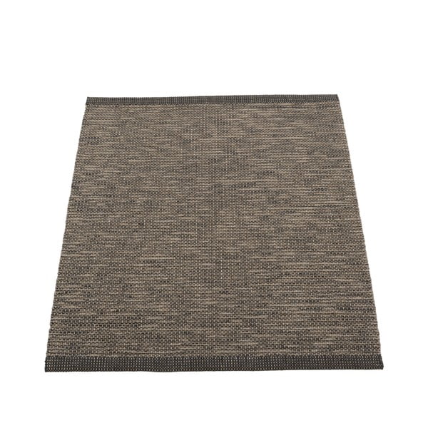 Sötétbarna kültéri-beltéri szőnyeg 70x90 cm Sam Black Walnut – Pappelina