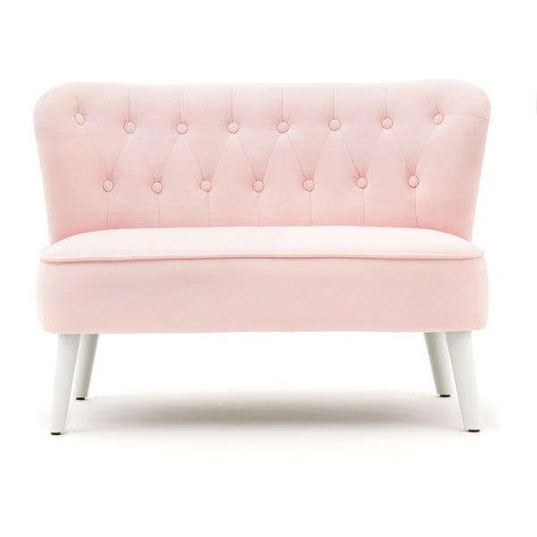 Lia rózsaszín gyerek kanapé, szélesség 85 cm - PumPim