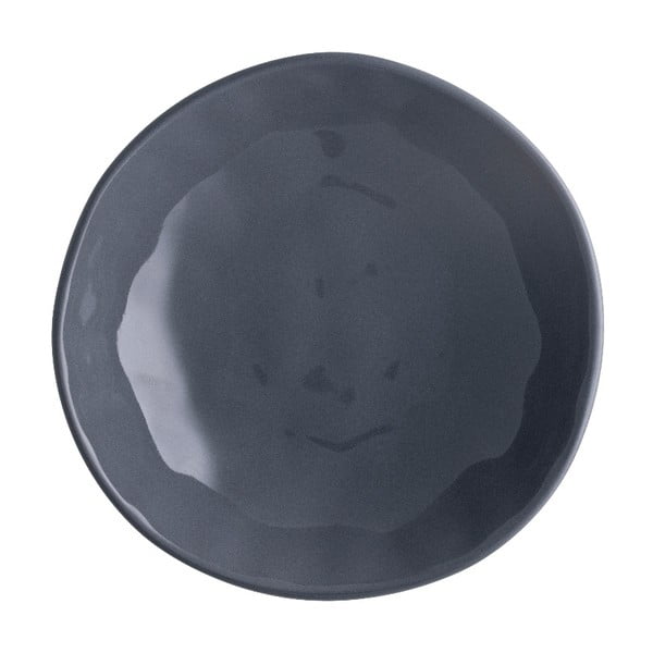 Pizza sötétszürke porcelán pizzatányér, ⌀ 20,5 cm - Brandani