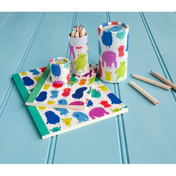 Monsters Of The World 12 db-os mini ceruzakészlet - Rex London-image-3