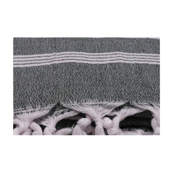 Zöld-fehér törölköző, 170 x 90 cm-image-4