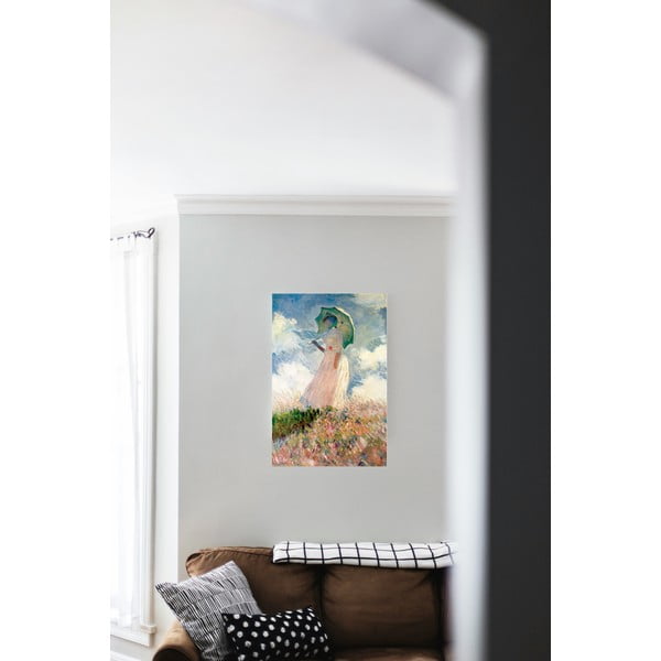 Kép másolat 30x45 cm Woman with Sunshade - Fedkolor-image-1