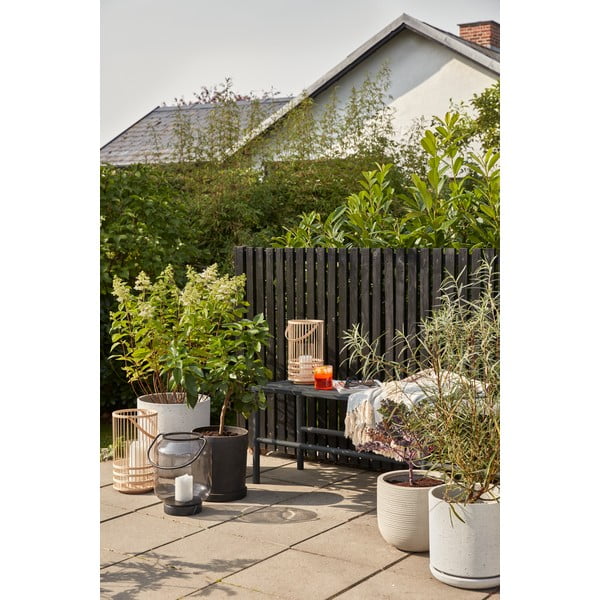 Hureno Picco 2 db fekete virágcserép - Hübsch-image-3