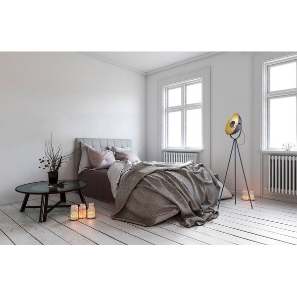 Chewy sötétszürke fém állólámpa, magasság 160 cm - Reality-image-3