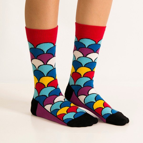 Love You Socks Card with Fan zokni ajándékcsomagolásban, méret 41 - 46 - Ballonet Socks-image-1