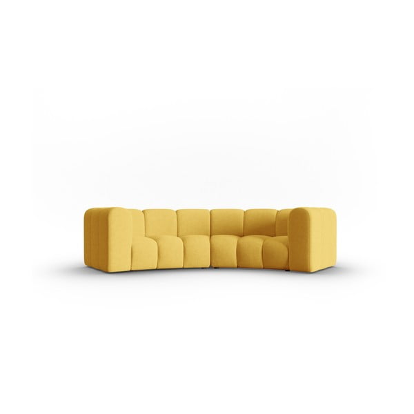 Sárga kanapé 322 cm Lupine – Micadoni Home