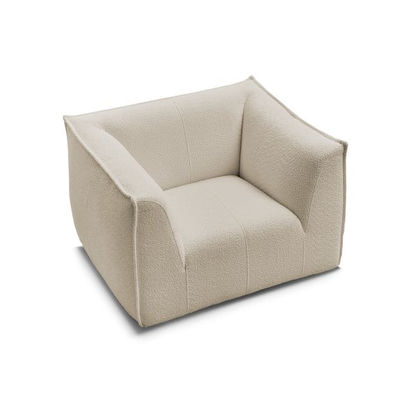 Bézs buklé fotel Giorgia – Bobochic Paris-image-4