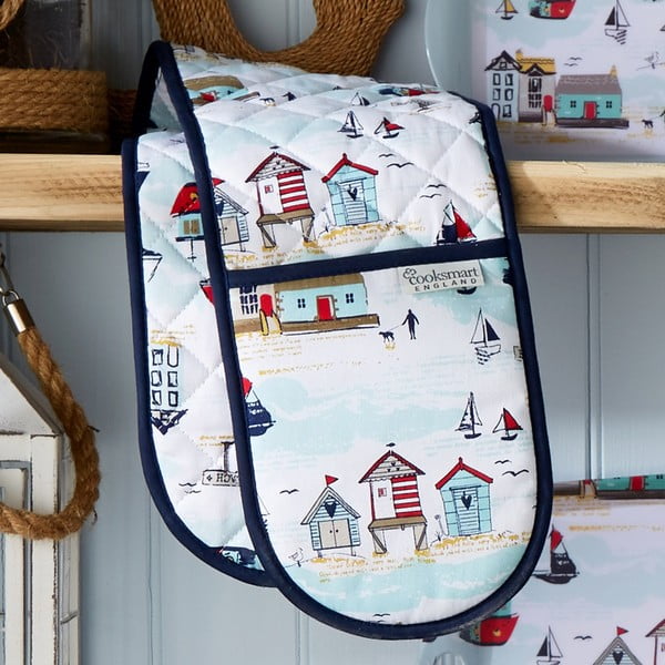 Beside The Seaside pamut dupla edényfogó - Cooksmart ®-image-1