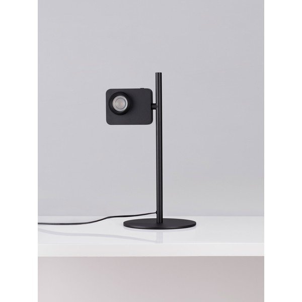 Fekete alumínium LED asztali lámpa hajlítható szerkezettel-dimmelhető (magasság 46 cm) Kedros – Nova Luce-image-3