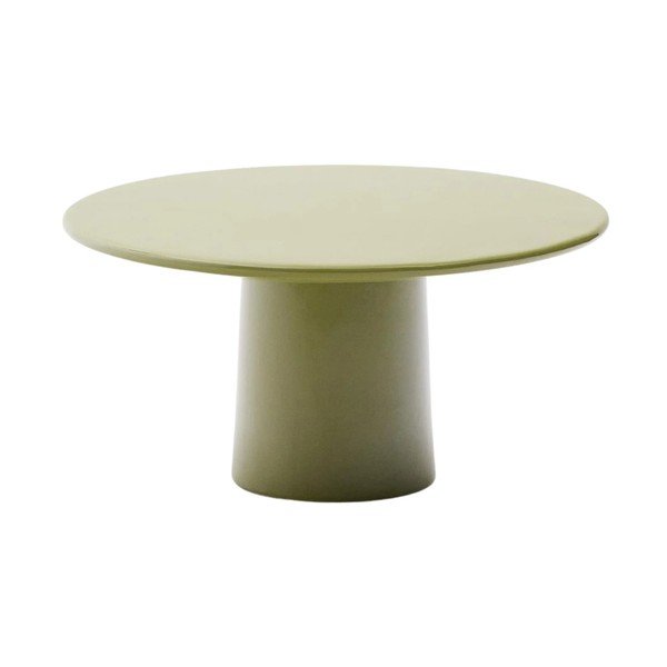 Beton kerek kerti dohányzóasztal ø 85 cm Albanella – Kave Home