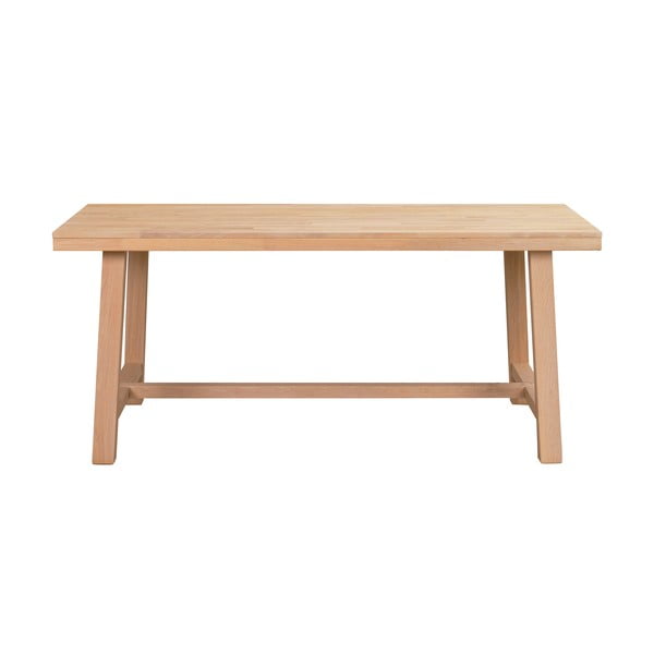 Brooklyn csiszolt tölgyfa étkezőasztal, 170 x 95 cm - Rowico-image-3