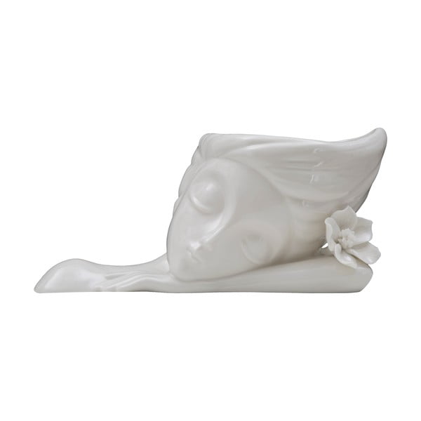 Sleepy Woman fehér porcelán váza - Mauro Ferretti