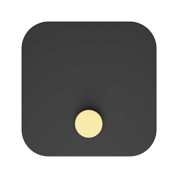 Fekete fém fali fogas polccal Hang in There – UMAGE-image-3