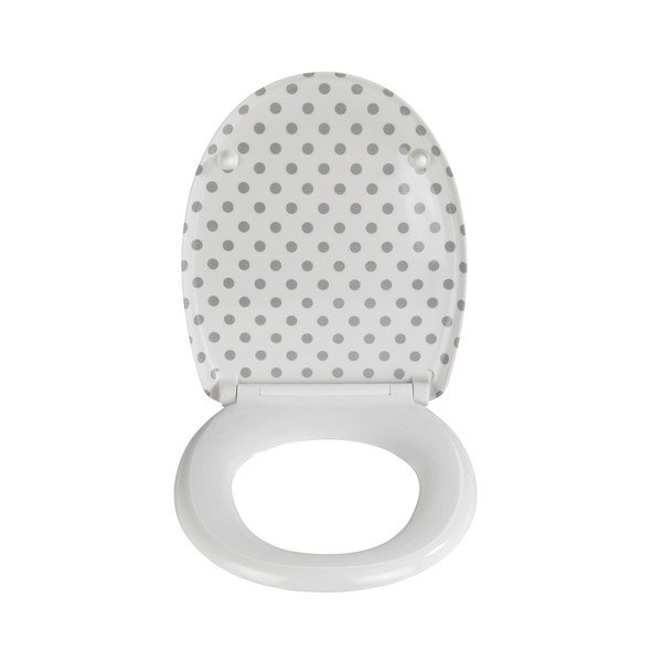 Punto könnyen záródó WC-ülőke, 45 x 38 cm - Wenko-image-2