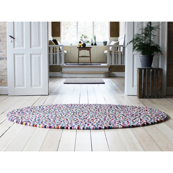 Ball Rugs Multi Pang gyapjú golyószőnyeg, ⌀ 200 cm - Wooldot-image-2
