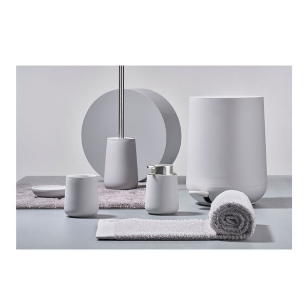 Világosszürke porcelán szappanadagoló 250 ml Nova – Zone-image-1