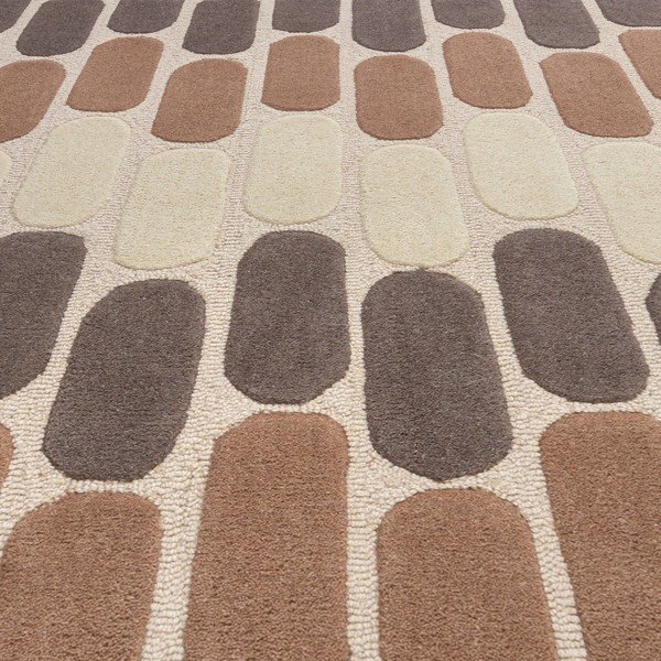 Fossil barna-bézs gyapjú szőnyeg, 200 x 290 cm - Flair Rugs-image-2