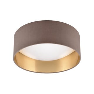 Világosbarna LED mennyezeti lámpa ø 30 cm Locarno – Trio