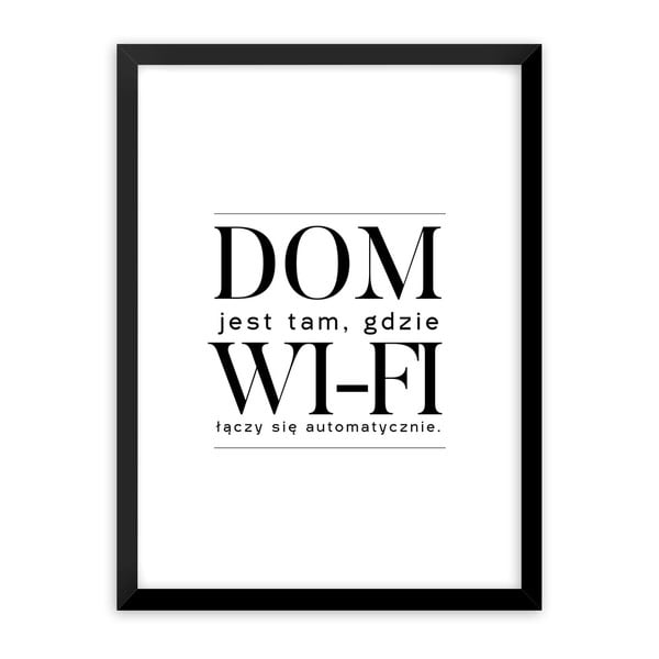 Modernpik Wifi kép, 30 x 40 cm - Styler