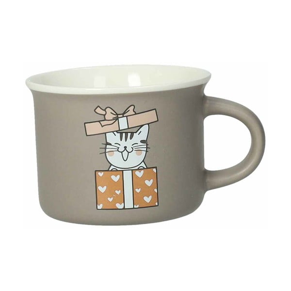 Porcelán bögre szett 4 db-os 150 ml Cani e Gatti – Brandani-image-4