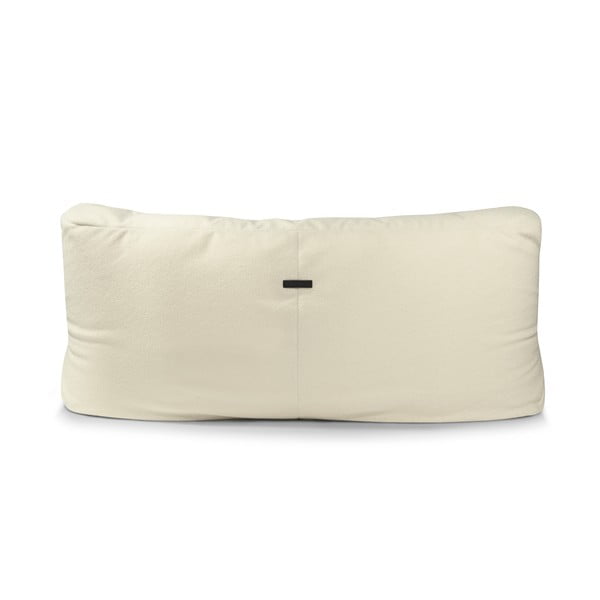 Krémszínű buklé babzsákfotel Sofa Tube 190 – SLOWDOWN-image-4