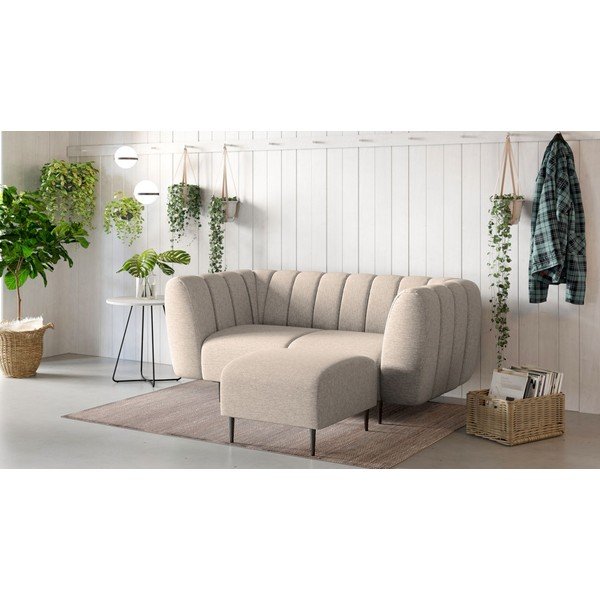 Bézs lábtartó Shel – Ghado-image-3