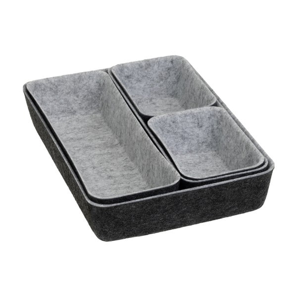 Textil fiókrendszerező készlet 5 db-os – Casa Selección-image-1