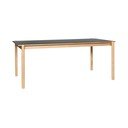 Tölgyfa étkezőasztal 107x190 cm Oblique – Hübsch