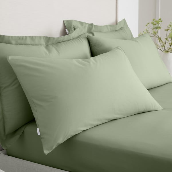 Pamut-perkál párnahuzat szett 2 db-os 50x75 cm Cotton Percale – Bianca-image-2