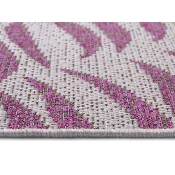 Palmera rózsaszín-bézs kültéri szőnyeg, 200 x 290 cm - NORTHRUGS-image-3