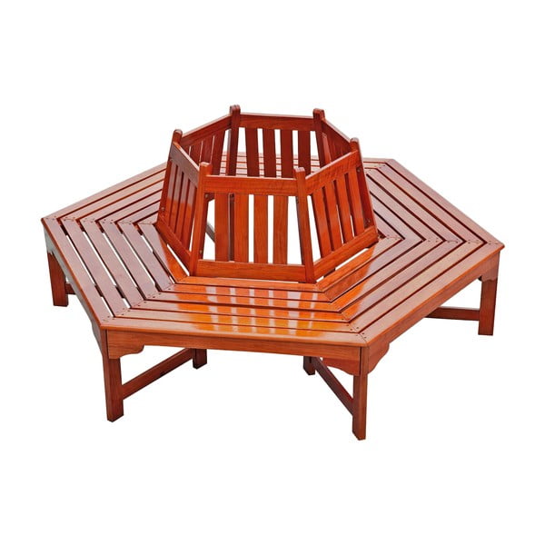 Barna tömörfa kerti pad Ontario – Garden Pleasure