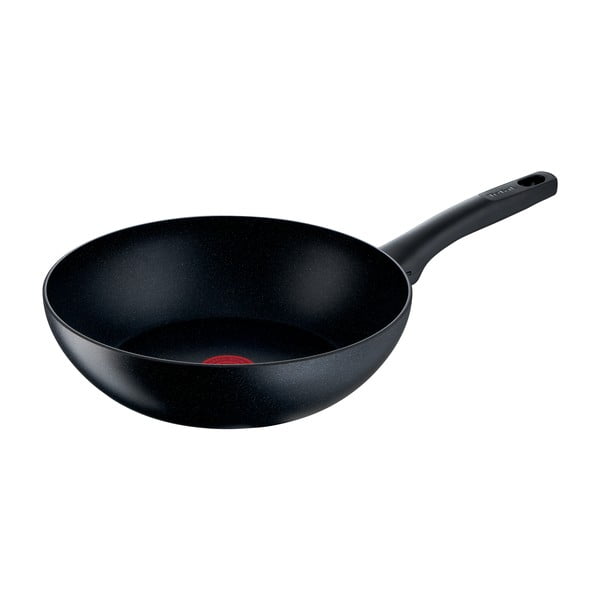 Alumínium Wok serpenyő tapadásmentes felülettel ø 28 cm Black stone G2811972 – Tefal