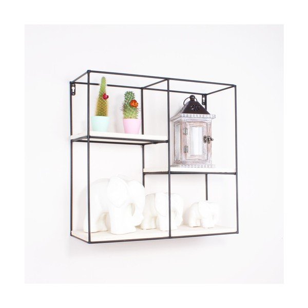 Cube fém fali polc - North Carolina Scandinavian Home Decors-image-1