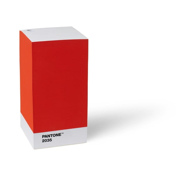 Pantone piros jegyzettömb/tolltartó állvány - LEGO®