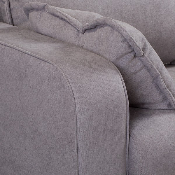 Szürke sarokkanapé (jobb oldali) Beata – Ropez-image-1