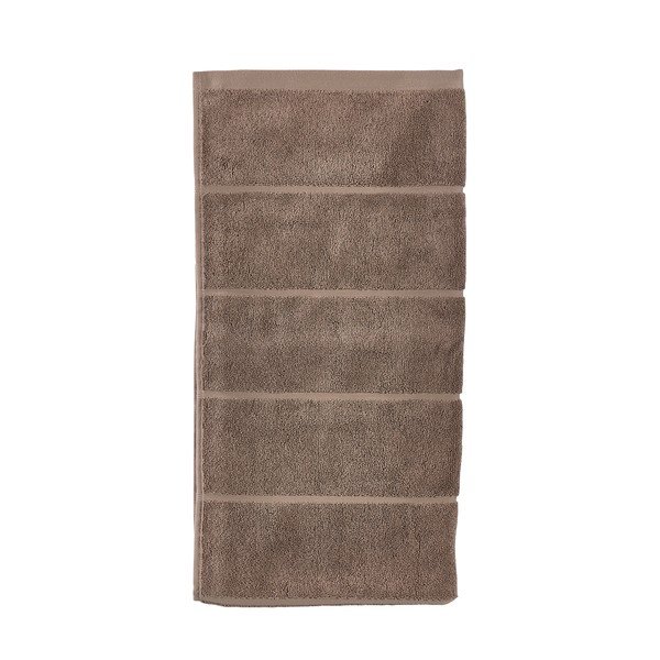 Világosbarna frottír pamut fürdőlepedő 70x140 cm Sauna – Zone