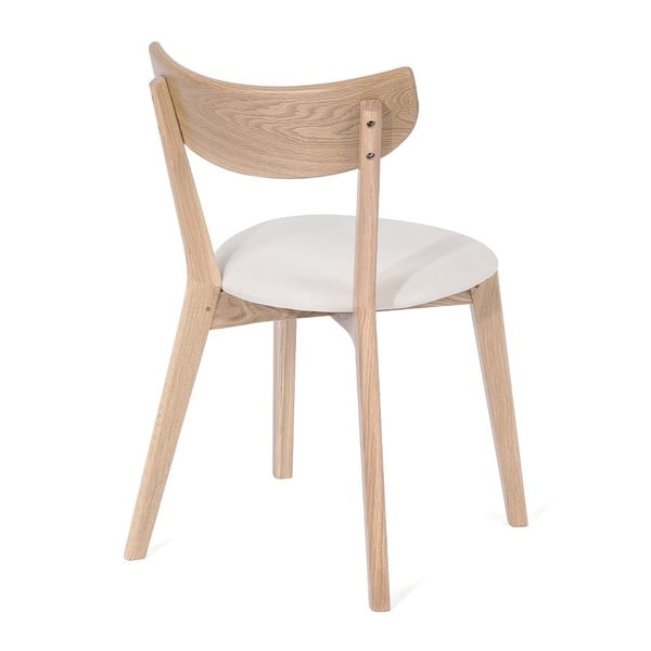 Tölgyfa étkezőszék fehér ülőrésszel Arch - Bonami Selection-image-2