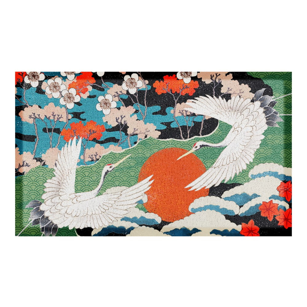 Lábtörlő 40x70 cm Japanese Bird Artsy Doormats
