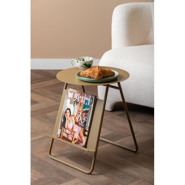 Fém kerek tárolóasztal ø 40 cm Esencia – Leitmotiv-image-1